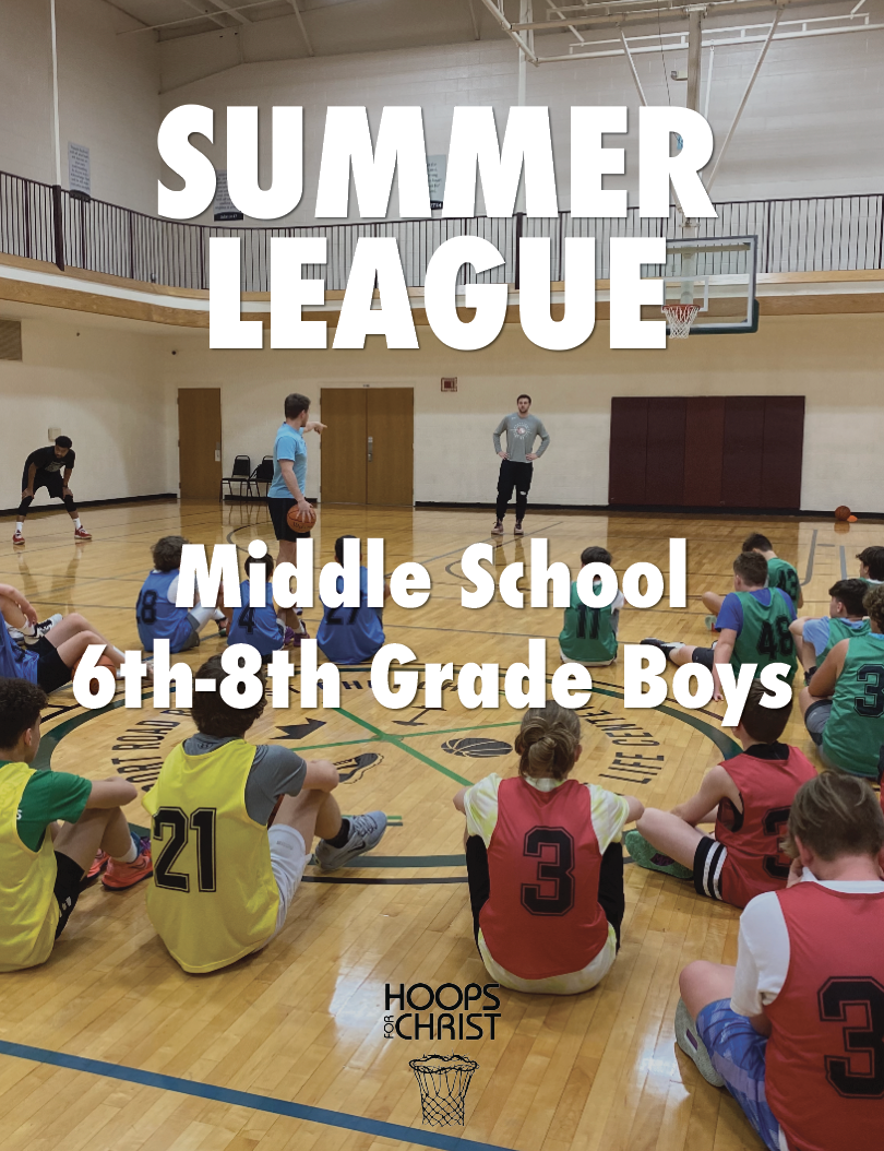 Summer Middle School League Divisions 2023