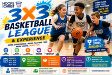 Load image into Gallery viewer, 3x3 Basketball League (Grades 3-5 divisions) 8/23-10/11
