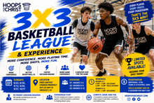 Load image into Gallery viewer, 3x3 League (Grades 6-12 division) 8/23 - 10/11
