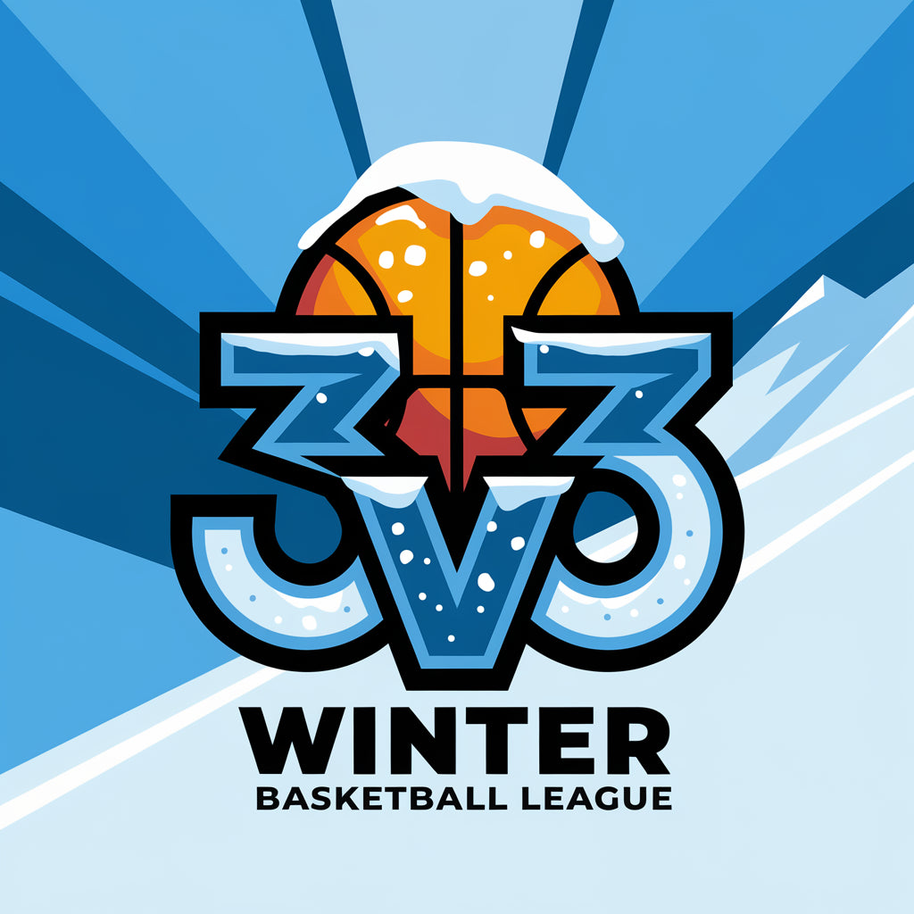 2025 Winter 3x3 League Middle + High School Hoopsforchristmerch